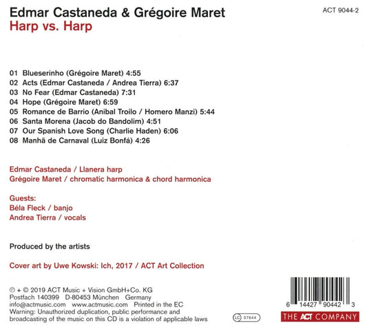 Grégoire Maret Harp vs. Harp - CD