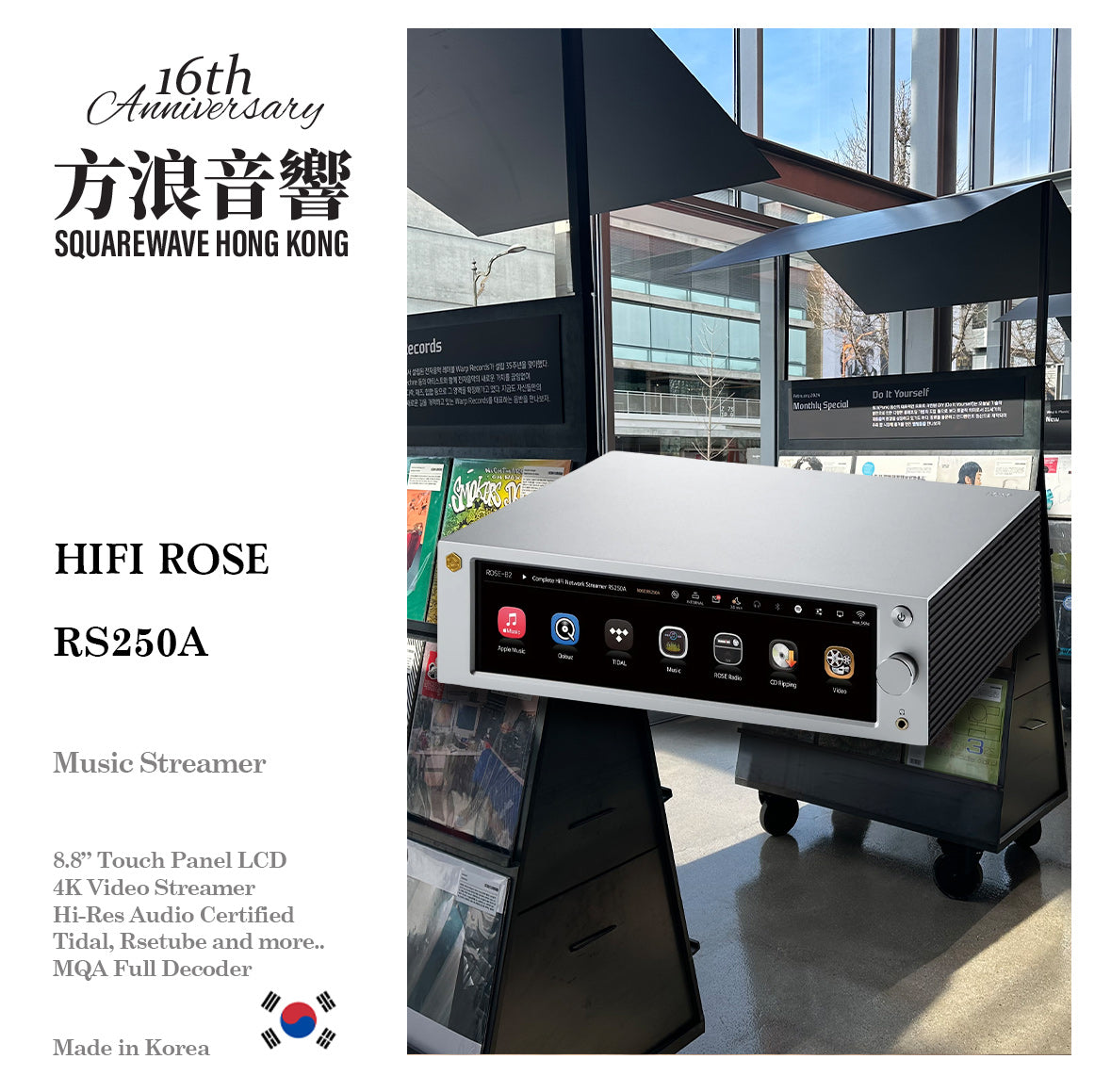 HiFiRose RS250A