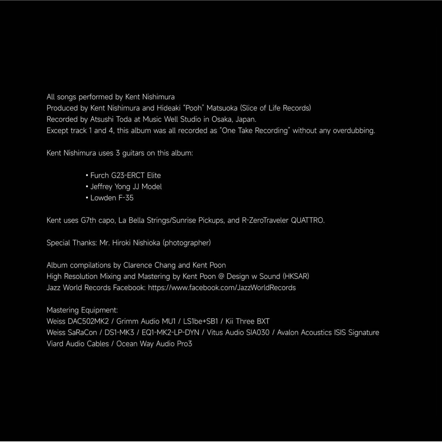 Just The One Of Us - MQA-HQCD