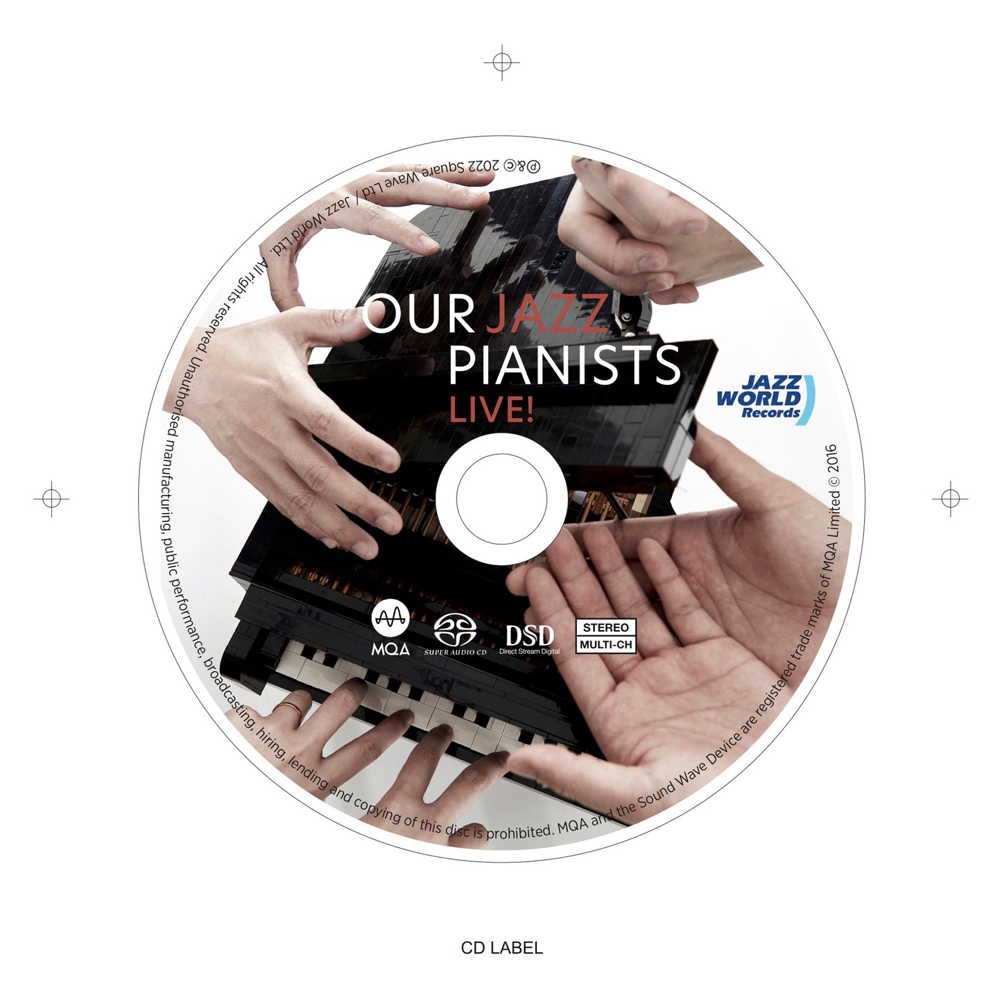 Our Jazz Pianists LIVE! - Hybird SACD/CD